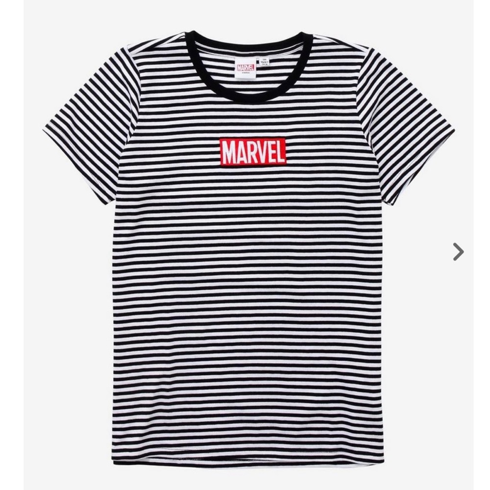 💥Marvel Striped Womens T-Shirt💥